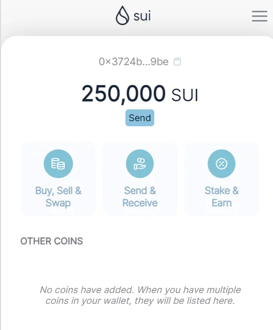 天王级项目Sui测试交互教程