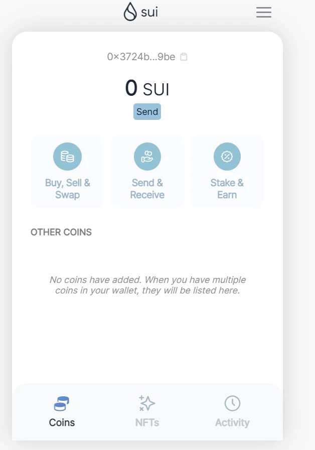 天王级项目Sui测试交互教程