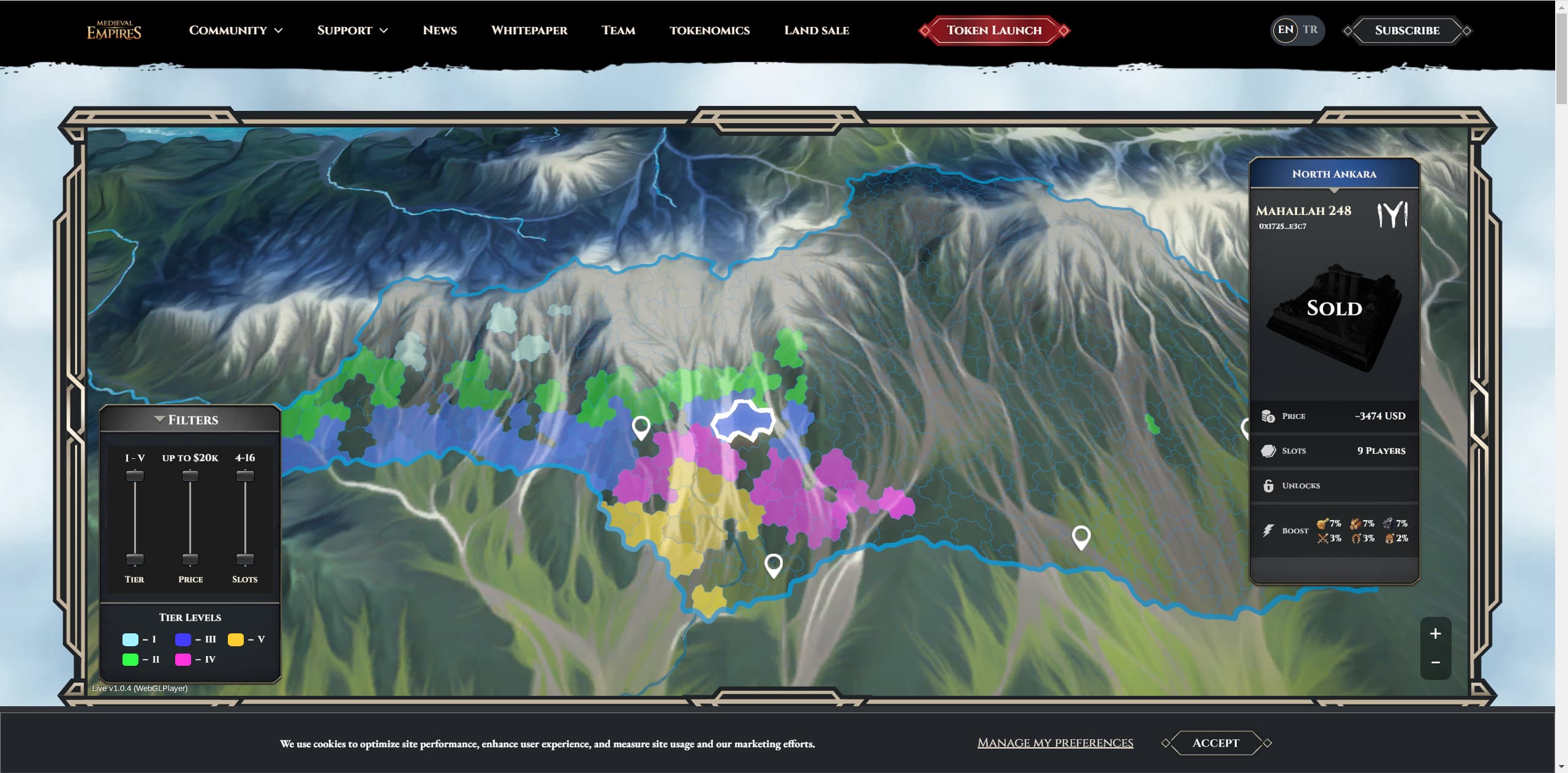 打新丨Medieval Empires 12 月 15 将在 TrustPad,Poolz,WePad 三个平台同时开启 IDO