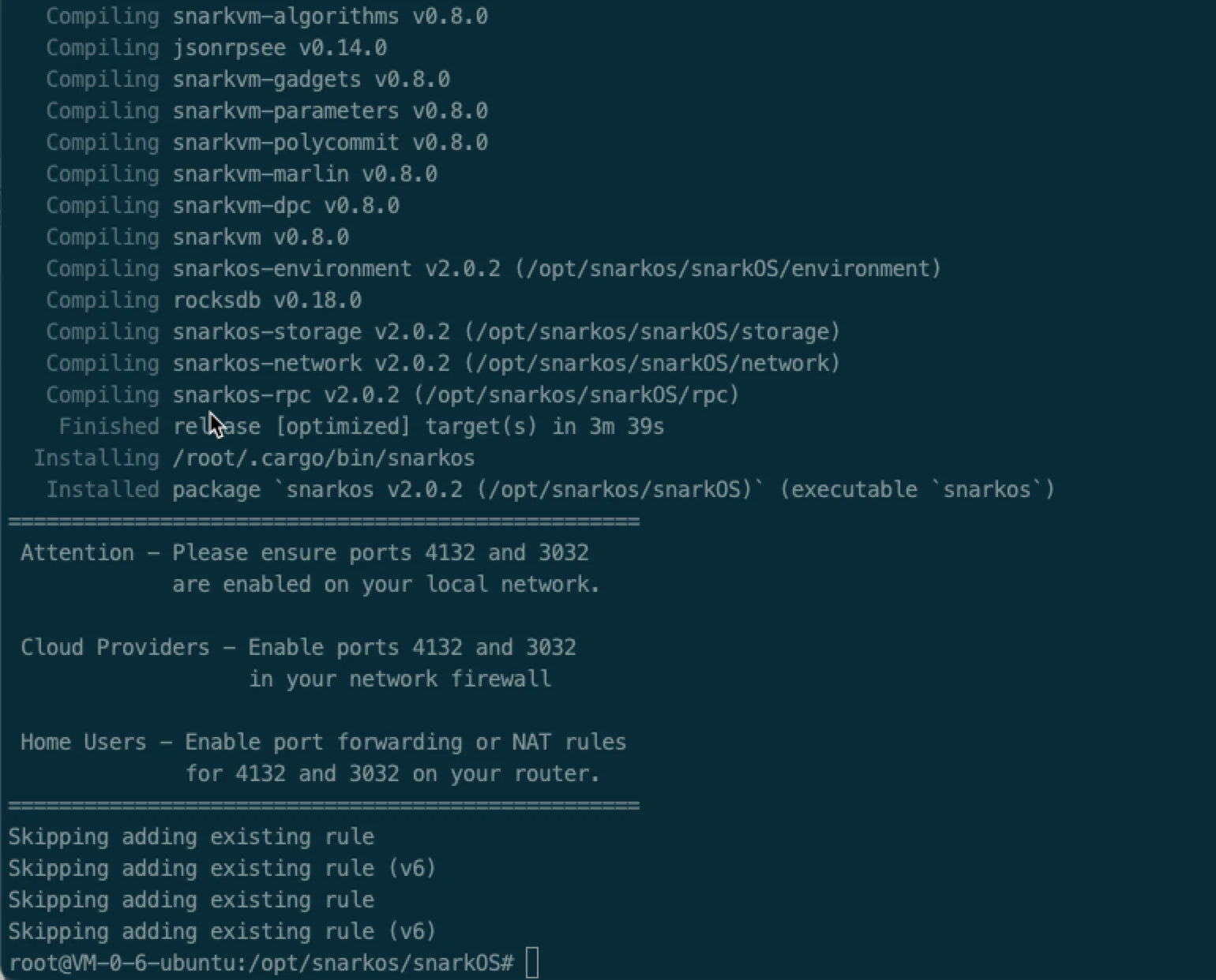 2亿美金融资,第一个支持私有和可编程的公链-Aleo-节点教程