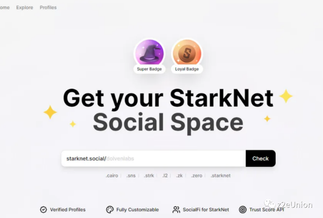 空投埋伏:StarkNet Social 测试网教程