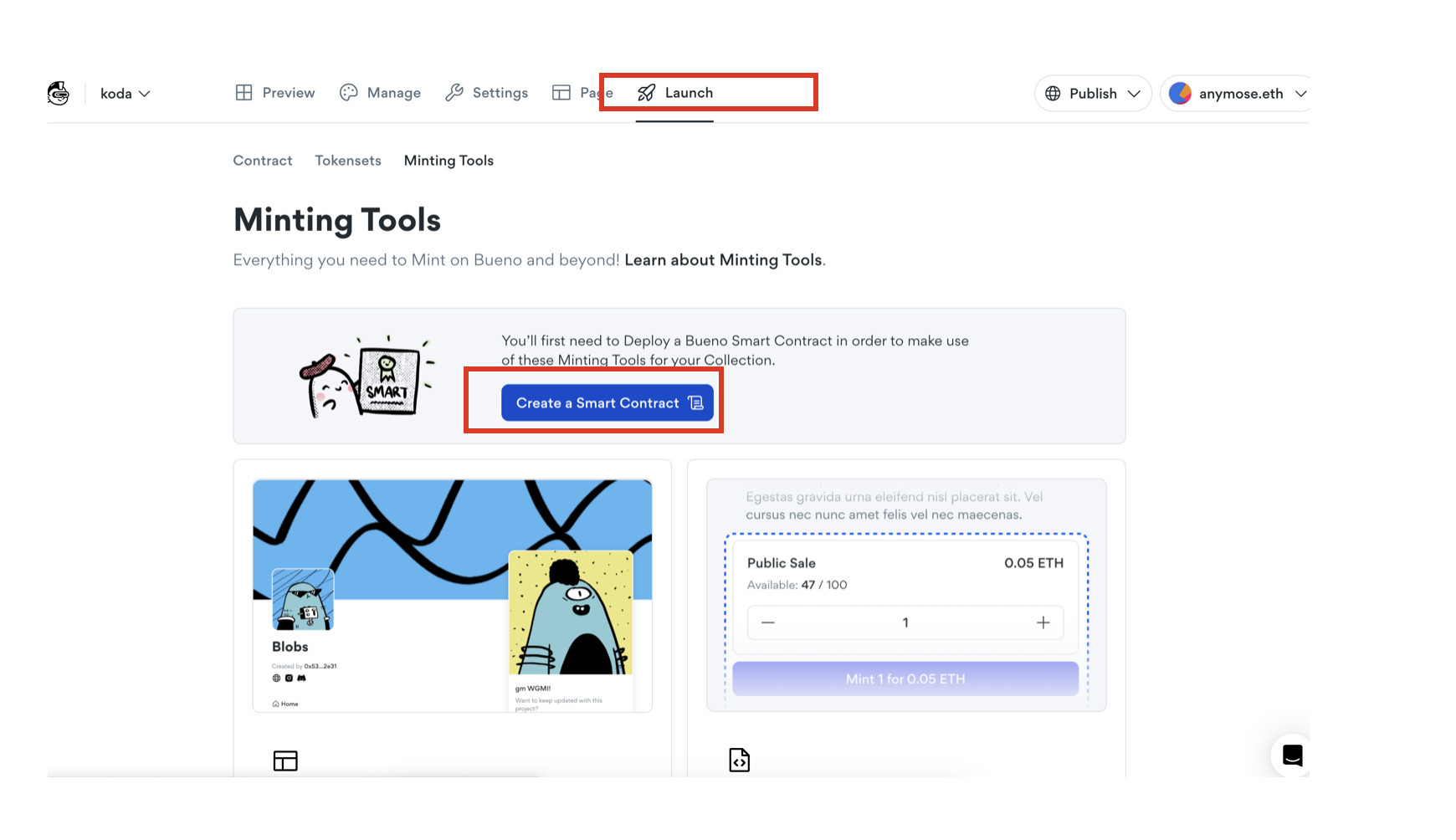 教程|零代码铸造ERC721格式NFT