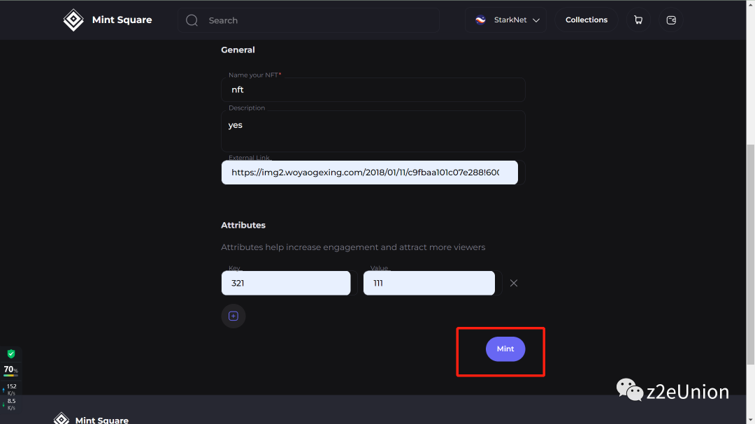 Starknet主网交互撸空投最新完整版教程