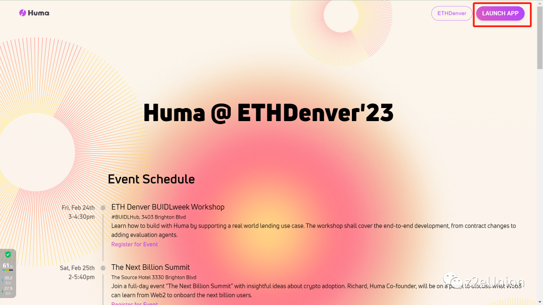 830 万美元融资的Huma Finance 测试网空投教程(明牌空投)