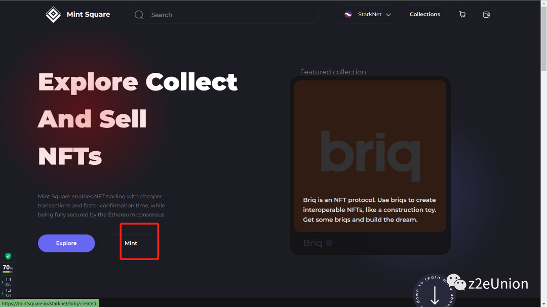 Starknet主网交互撸空投最新完整版教程