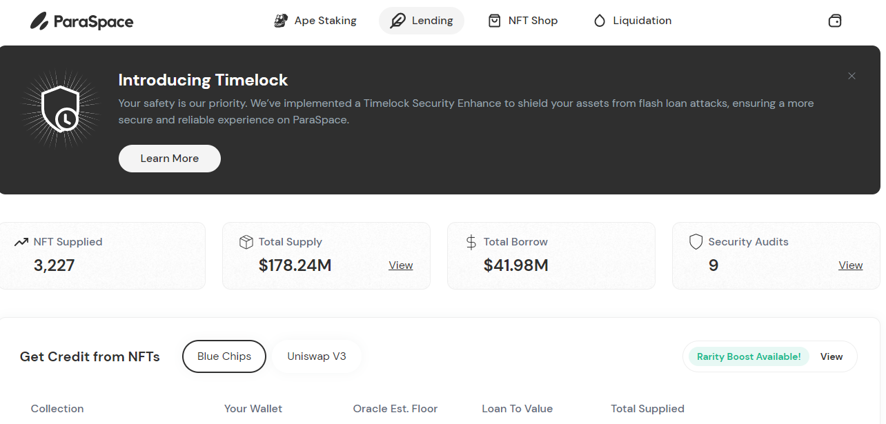 ParaSpace空投解读和策略