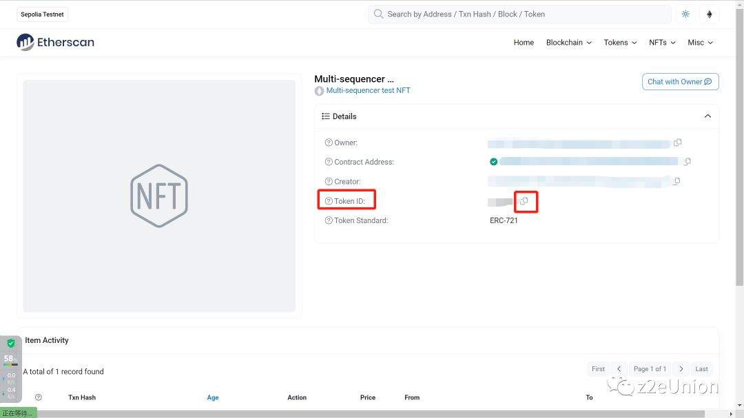 AltLayer测试网OAT徽章