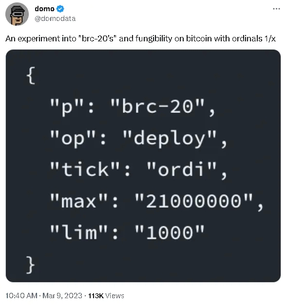 BRC-20代币实操铸造的全过程(喂到嘴里)