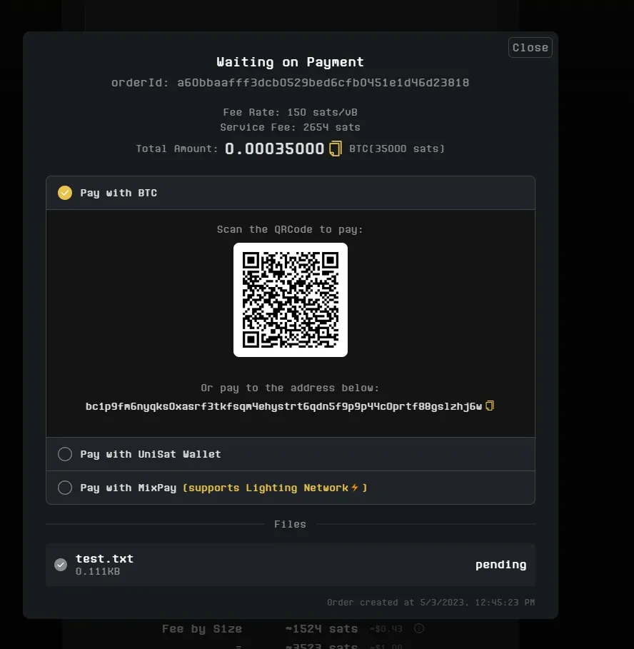 无节点如何 Mint ORC-20 代币？