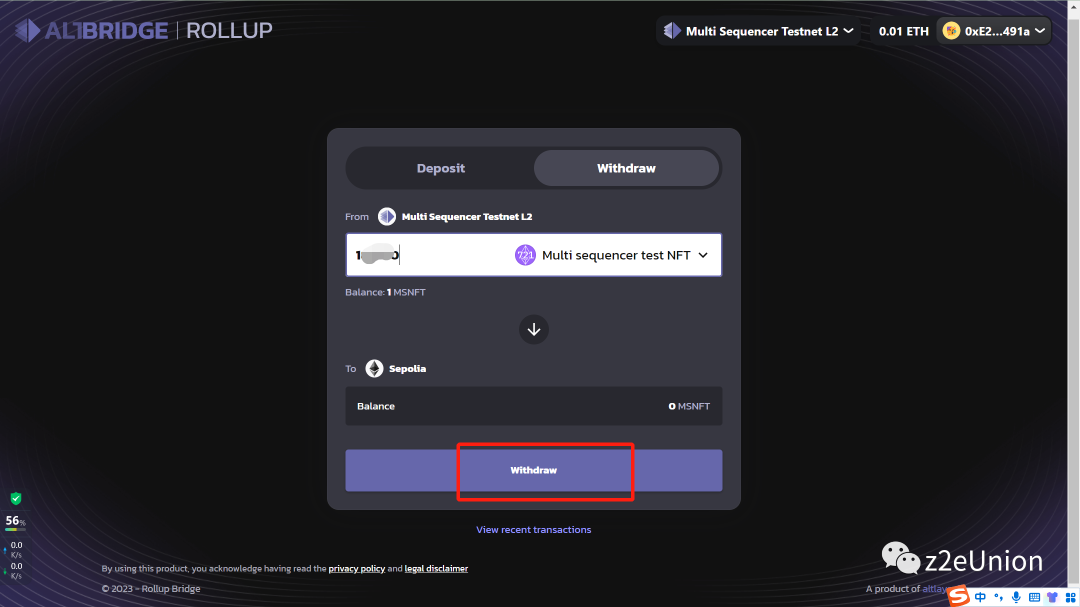 AltLayer测试网OAT徽章