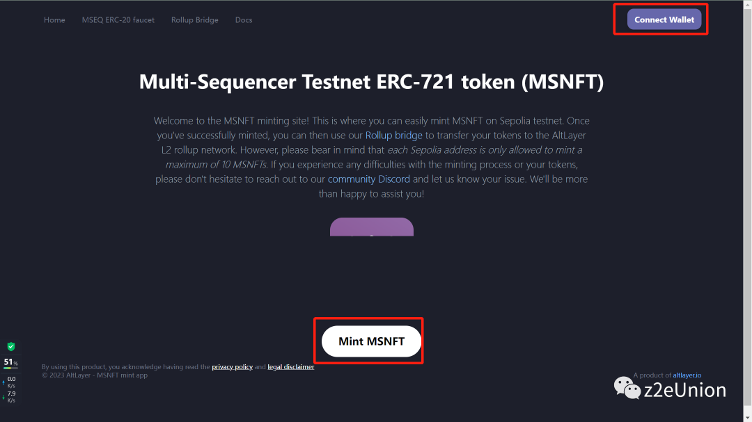 AltLayer测试网OAT徽章