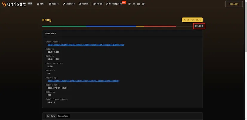 BRC-20代币实操铸造的全过程(喂到嘴里)