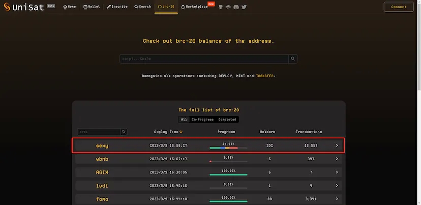 BRC-20代币实操铸造的全过程(喂到嘴里)