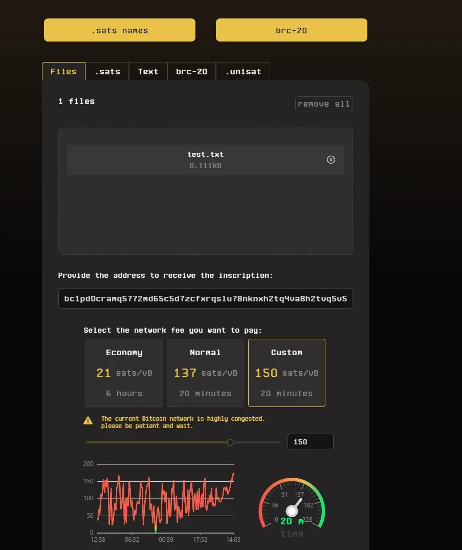 无节点如何 Mint ORC-20 代币？
