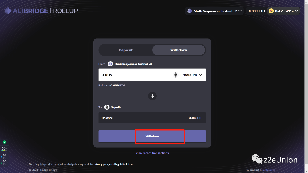 AltLayer测试网OAT徽章