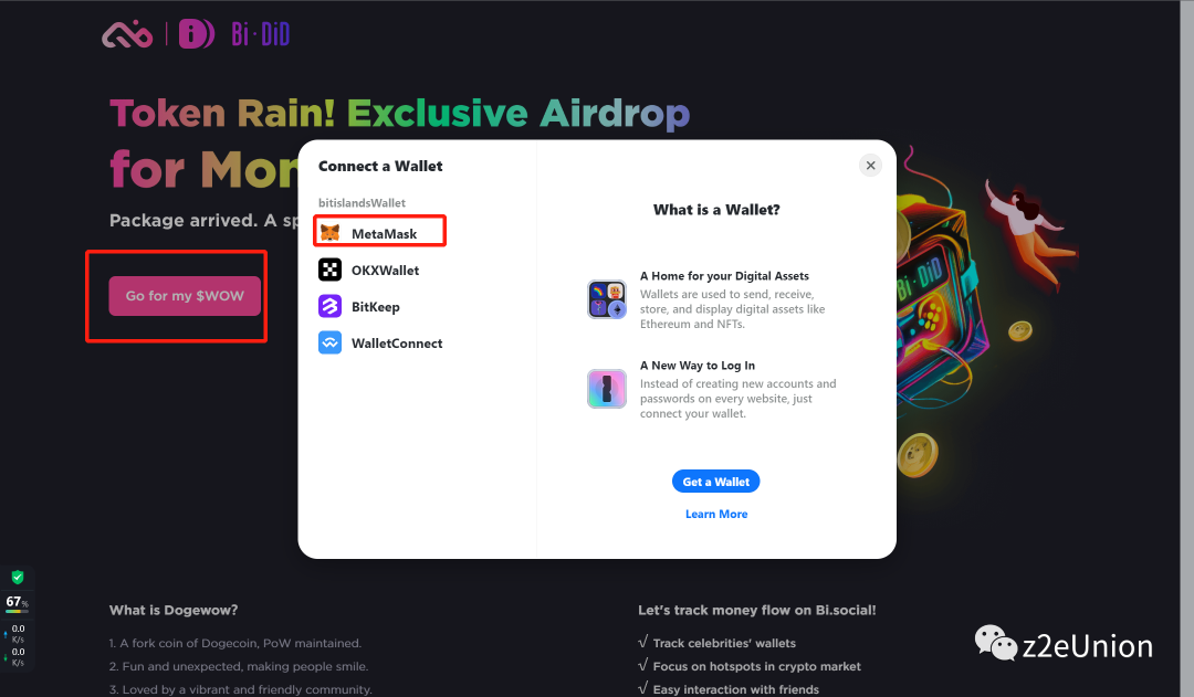 Bi.social 平均瓜分10000token