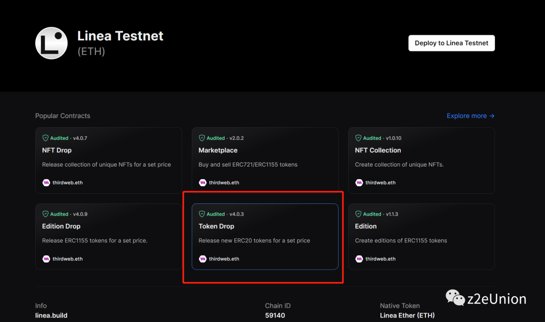 Linea第5周奥德赛任务教程
