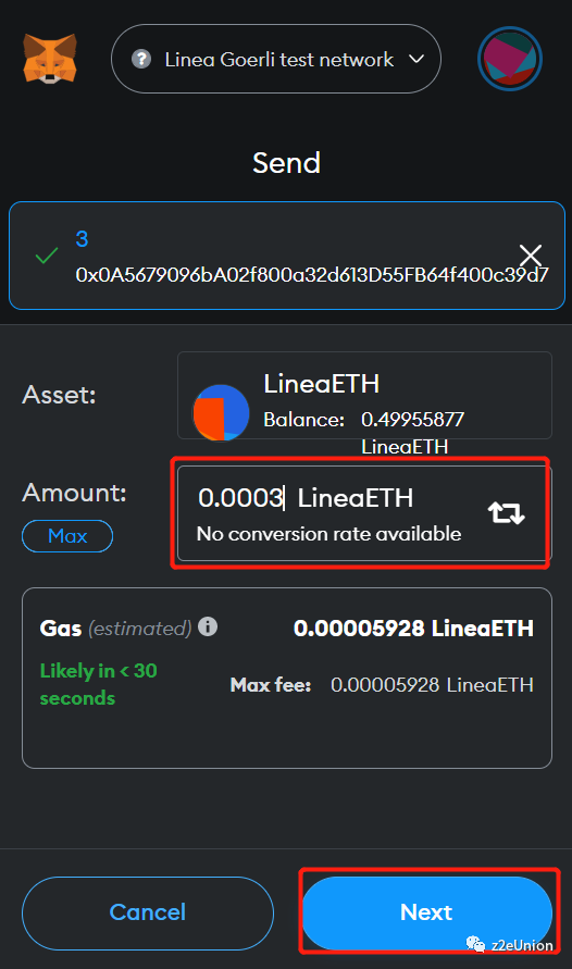 Linea第5周奥德赛任务教程