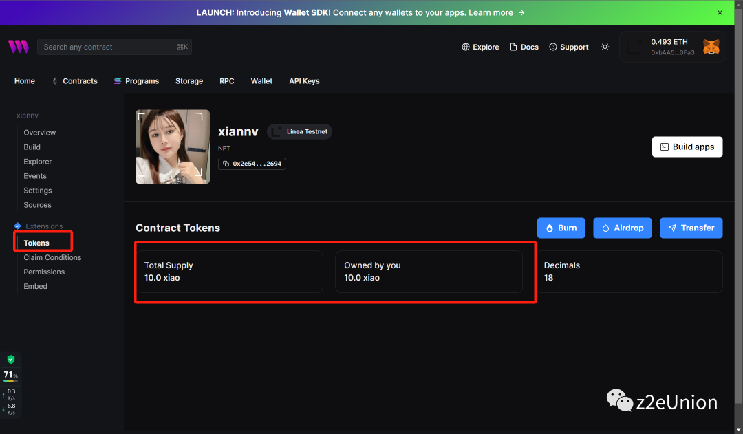 Linea第5周奥德赛任务教程