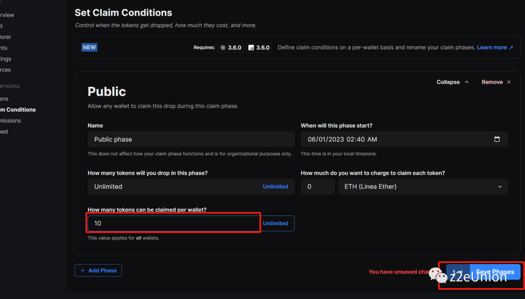 Linea第5周奥德赛任务教程