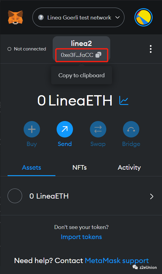 Linea第5周奥德赛任务教程