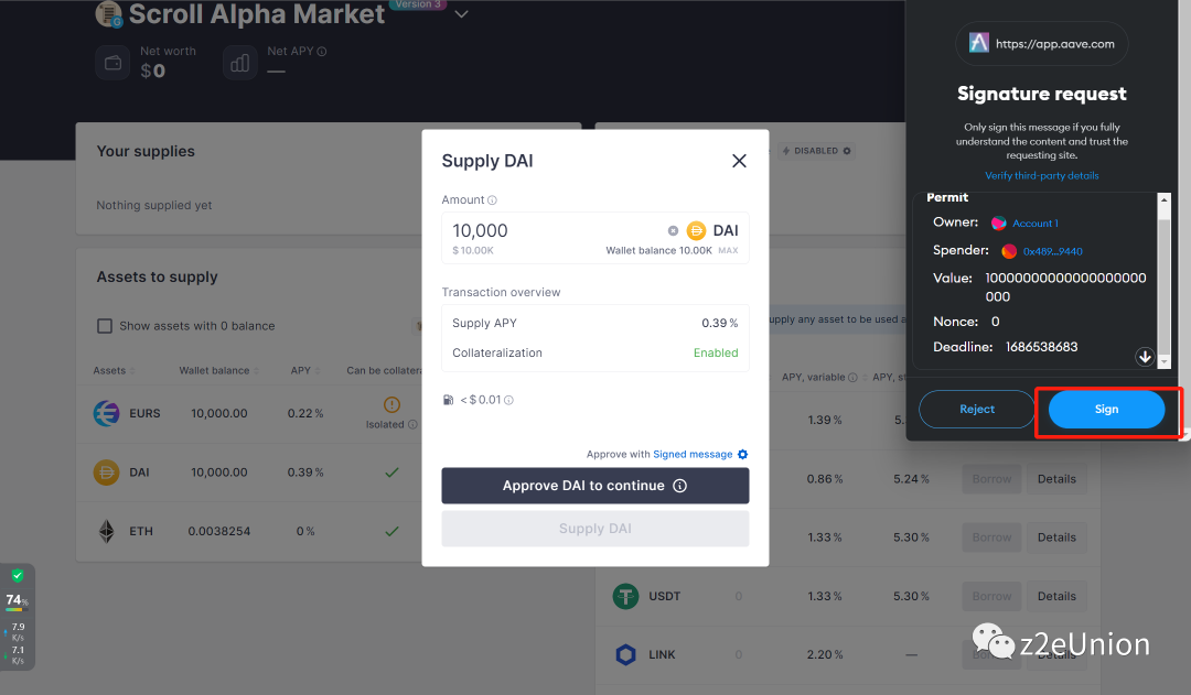 一鱼二吃Scroll在Layer3+LayerZero交互任务教程