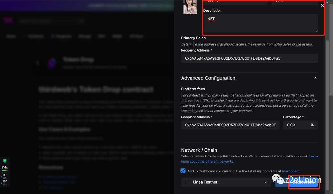 Linea第5周奥德赛任务教程
