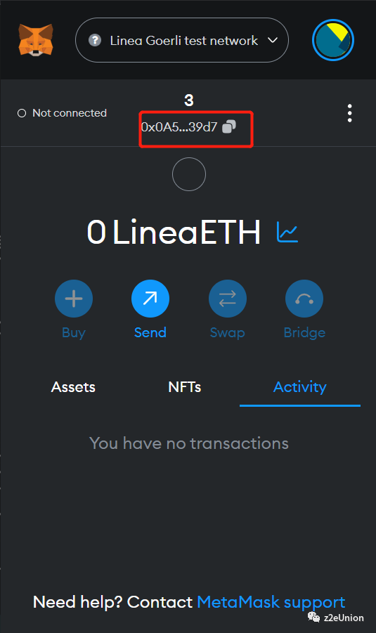 Linea第5周奥德赛任务教程