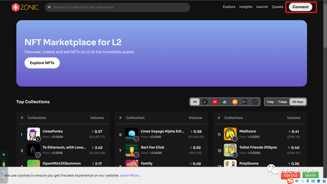 Linea主网交互教程