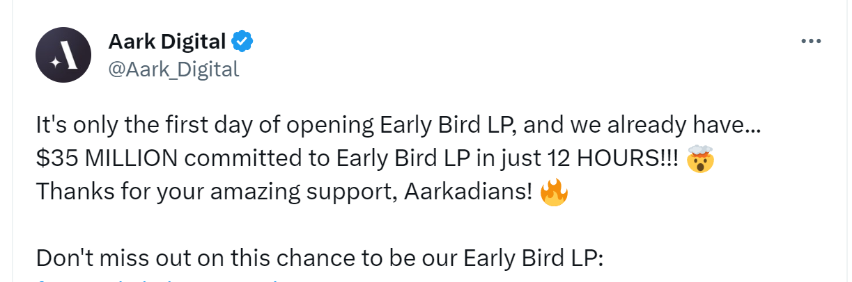 Aark Digital:基于ARB链的去中心化衍生品交易所